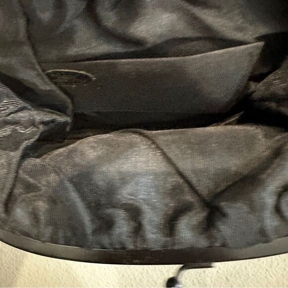 Vintage | deep green satin bag on a chain with the 1987 opera ticket - Picture 9 of 14